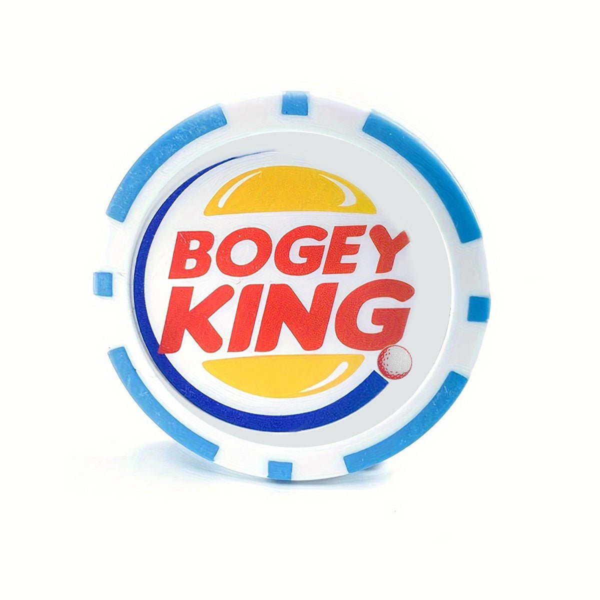 Bogey King Poker Chip Ball Marker