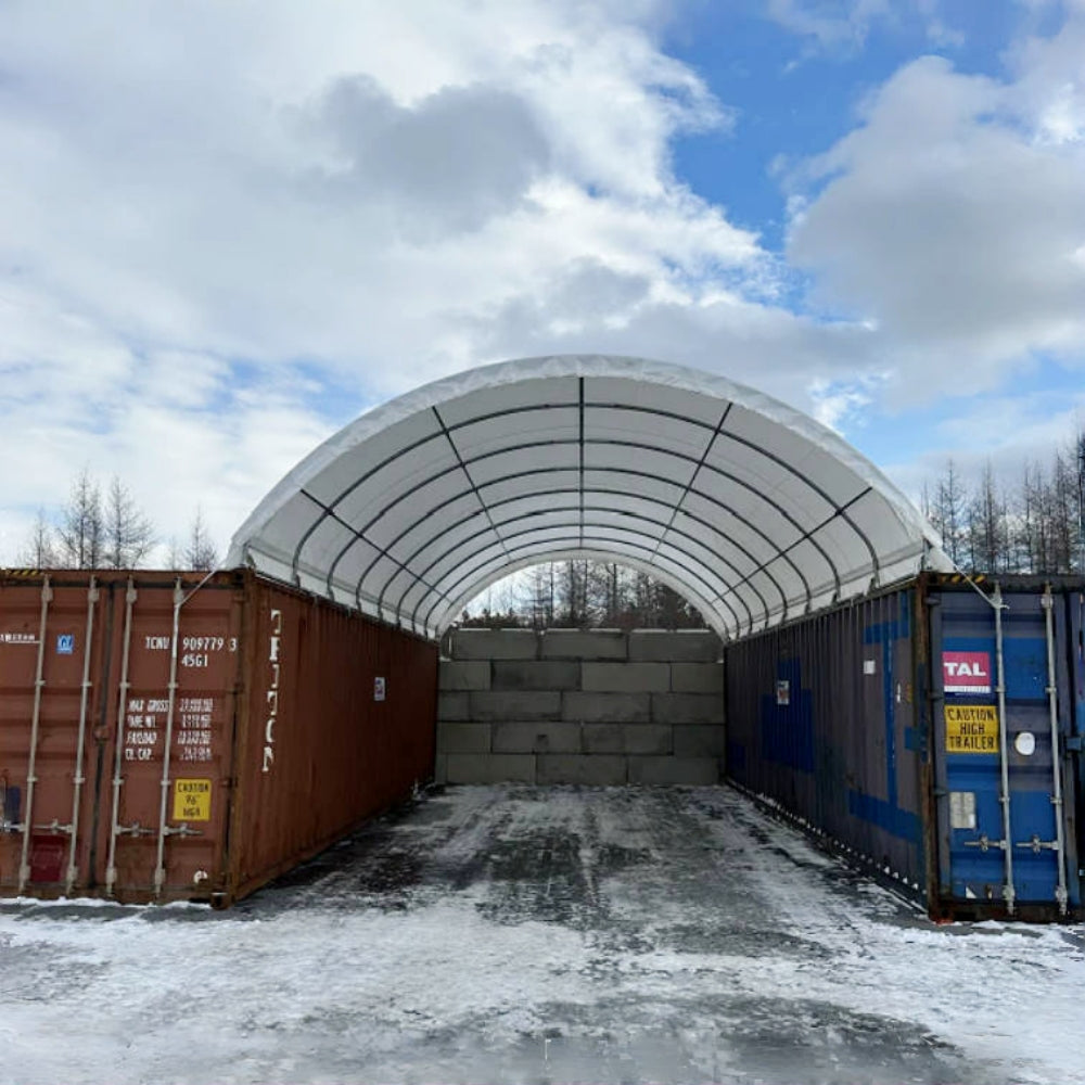 20FT x 40FT Shipping Container Canopy Shelter