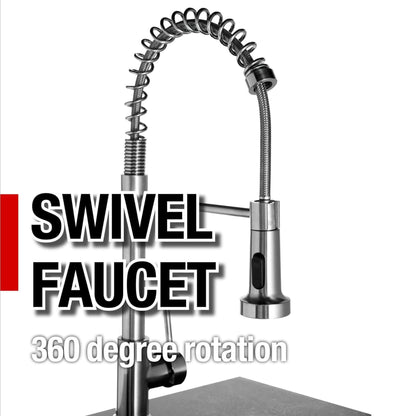 Castelle Flame 62-Inch 6-Burner Gas Outdoor Grill Island with Wine Cooler and Rotisserie