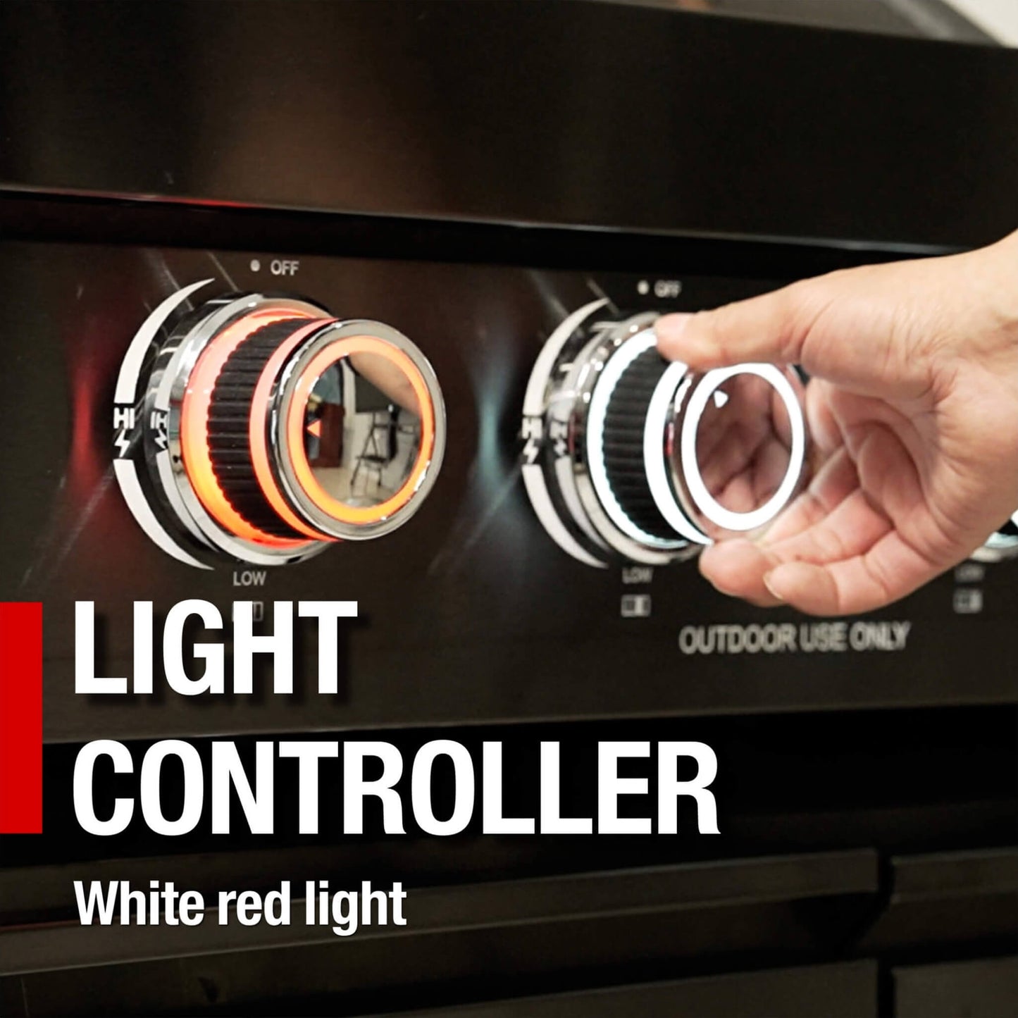 Castelle Flame 85K BTU Outdoor BBQ Kitchen Grill Island with 43-Inch 6-Burner Grill, Wine Fridge, Rotisserie Kit, and Sink