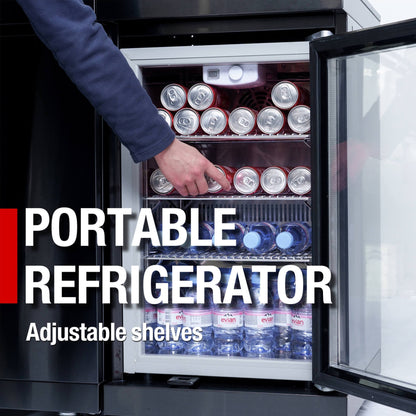 Castelle Flame 85K BTU Outdoor BBQ Kitchen Grill Island with 43-Inch 6-Burner Grill, Wine Fridge, Rotisserie Kit, and Sink