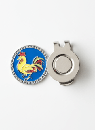Cocky Rooster Ball Marker & Hat Clip