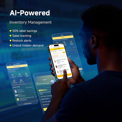 Commercial 252-Bottle AI-Powered Combo Refrigerated Vending Machine with Self-Checkout