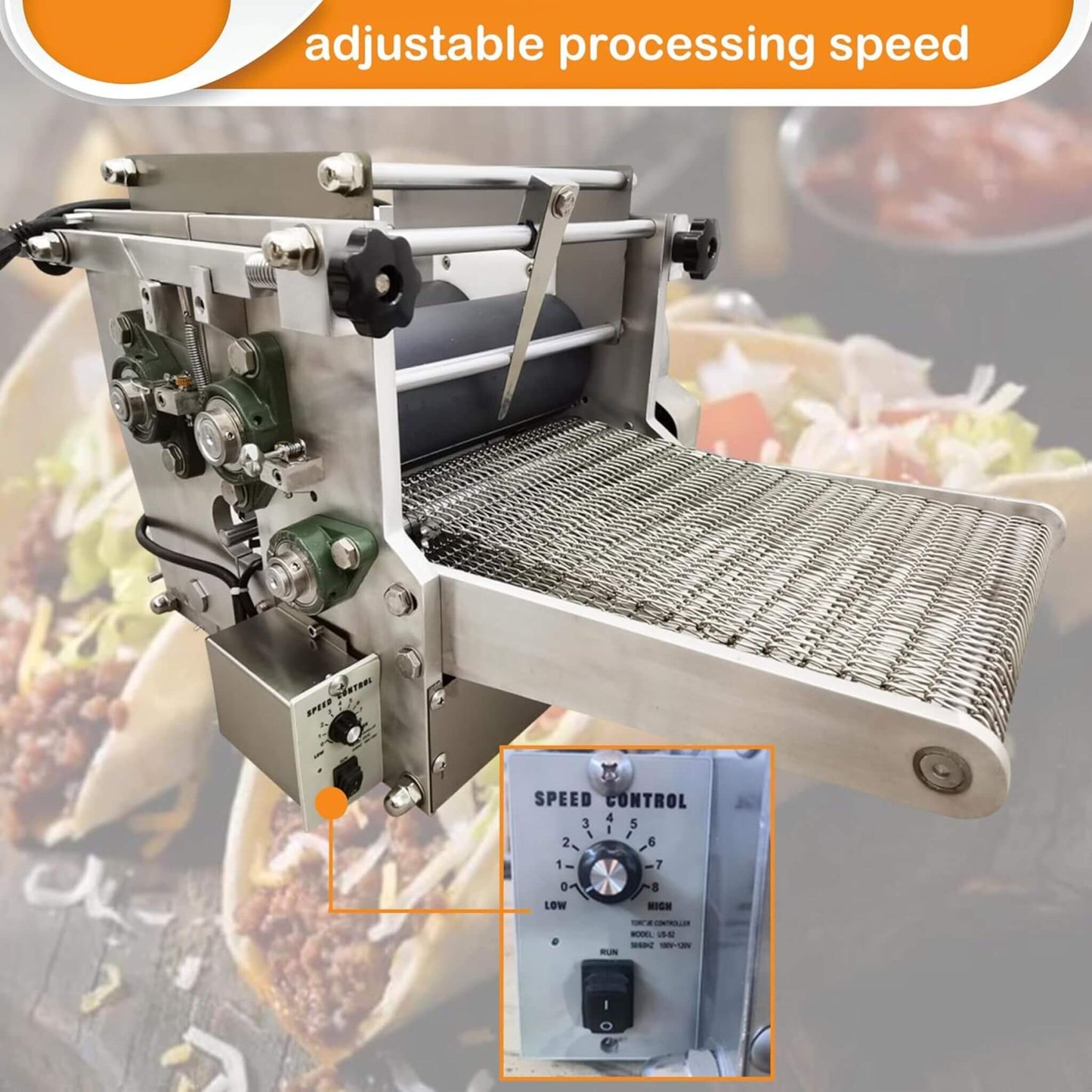 Heavy-Duty Commercial Automatic Corn Tortilla Making Machine