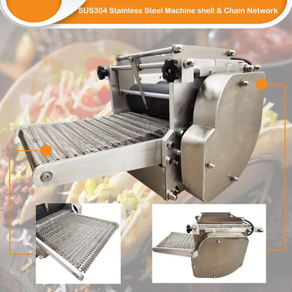 Heavy-Duty Commercial Automatic Corn Tortilla Making Machine