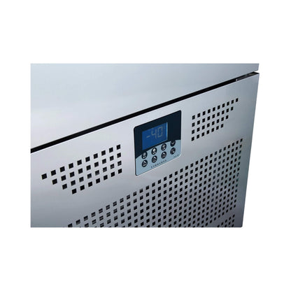 Commercial Heavy-Duty 15-Tray Blast Chiller Freezer Cabinet With Trolley Cart