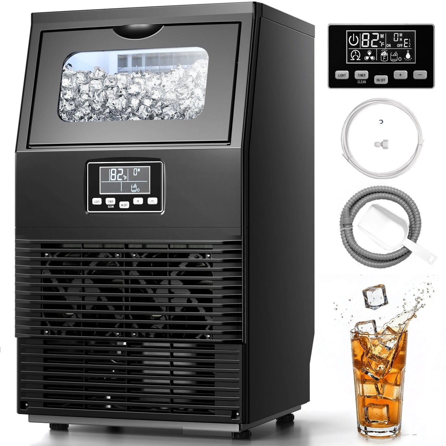 Commercial Ice Maker 80 lbs or 66 lbs