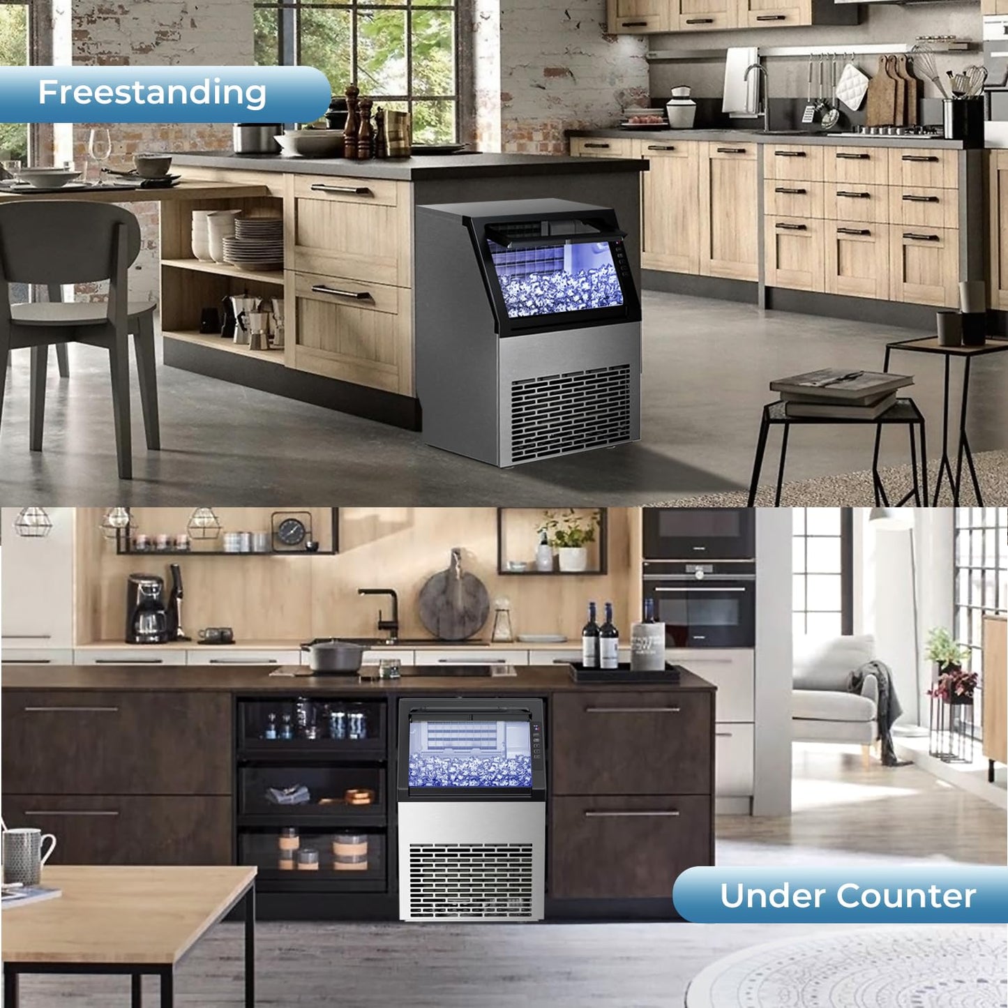 Commercial Ice Maker 80 lbs or 66 lbs