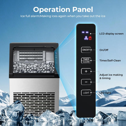 Commercial Ice Maker 80 lbs or 66 lbs