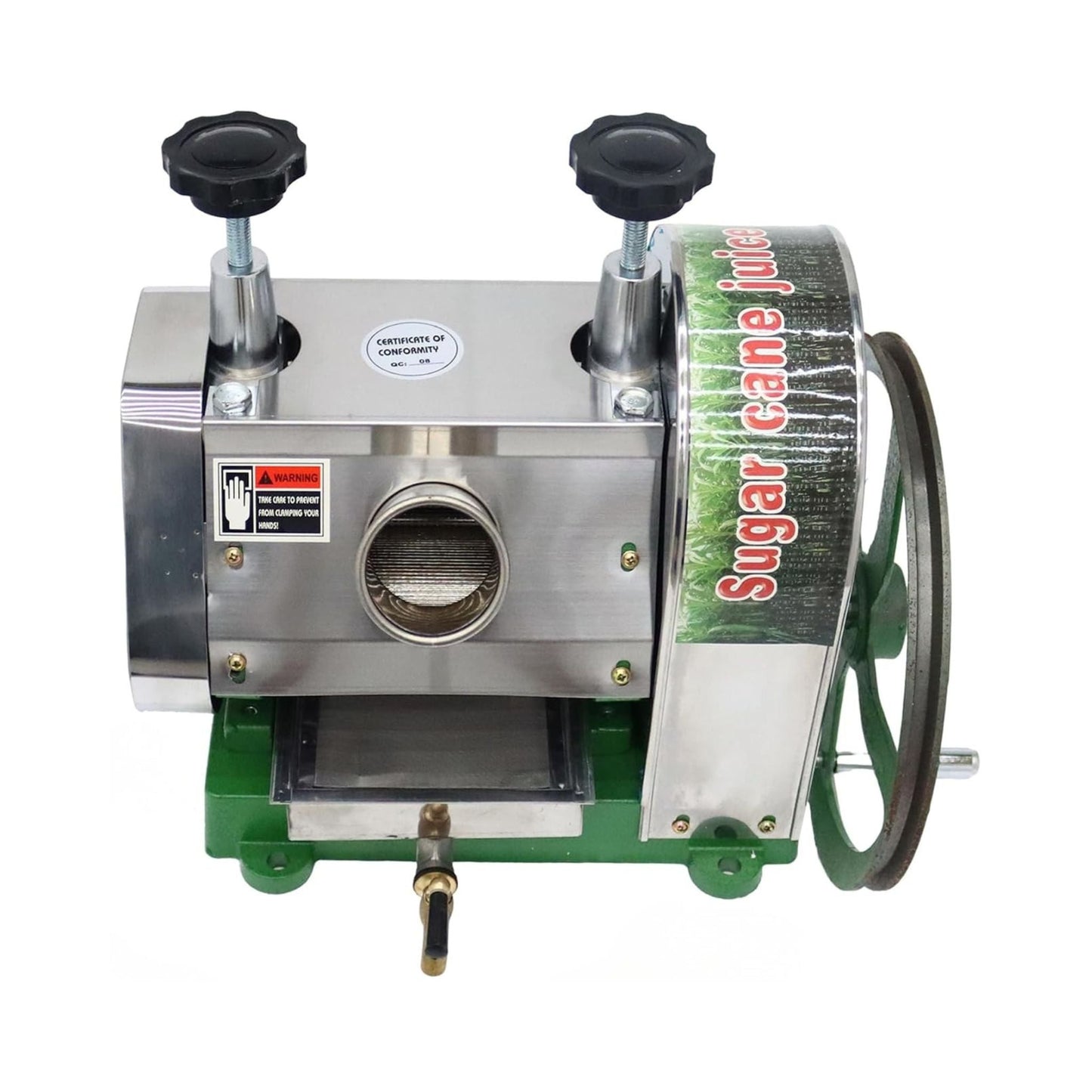 Heavy-Duty Commercial Manual Stainless Steel Sugar Cane Juicer