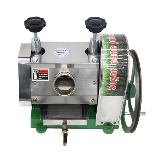 Heavy-Duty Commercial Manual Stainless Steel Sugar Cane Juicer