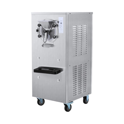 Commercial Single-Flavor Hard Serve Stainless Steel Ice Cream Machine 20-25 L/H