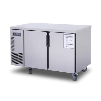 Heavy-Duty Commercial Stainless Steel Undercounter Worktop Freezer