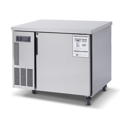 Heavy-Duty Commercial Stainless Steel Undercounter Worktop Freezer