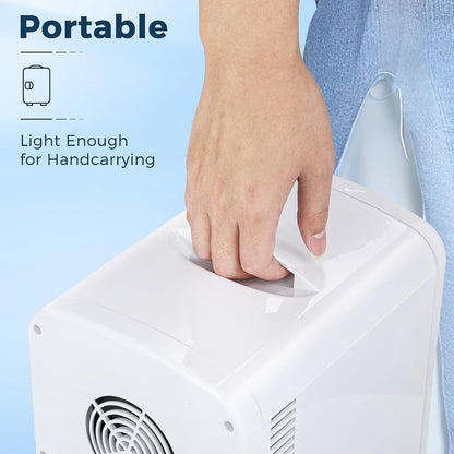 Compact Refrigerator Portable Mini Fridge Skin Care 4L Capacity 6 Cans F3404