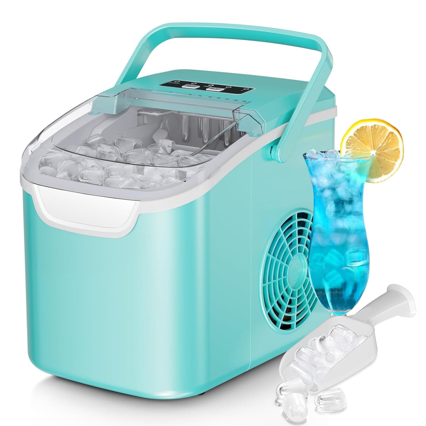 Countertop Ice Maker, 26 lbs Day Ice Production 58012RIM0