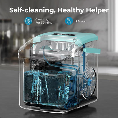 Countertop Ice Maker, 26 lbs Day Ice Production 58012RIM0