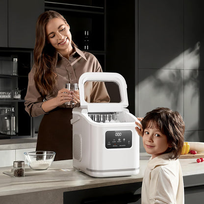 Countertop Ice Maker 9 Bullet Ice Cubes in 6 Mins Z5812K