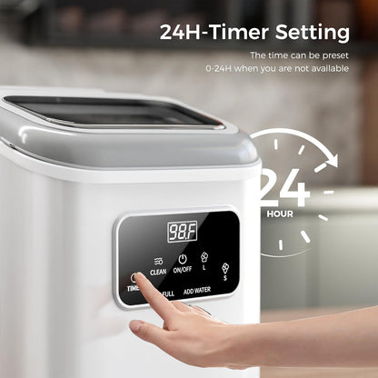 Countertop Ice Maker 9 Bullet Ice Cubes in 6 Mins Z5812K