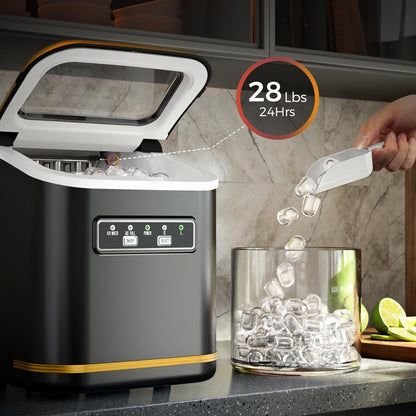 Countertop Ice Maker 9 Bullet Ice Cubes in 6 Mins Z5812K