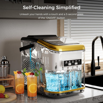 Countertop Ice Maker 9 Bullet Ice Cubes in 6 Mins Z5812K