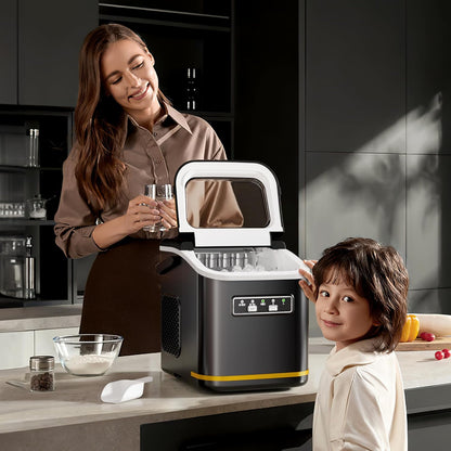 Countertop Ice Maker 9 Bullet Ice Cubes in 6 Mins Z5812K