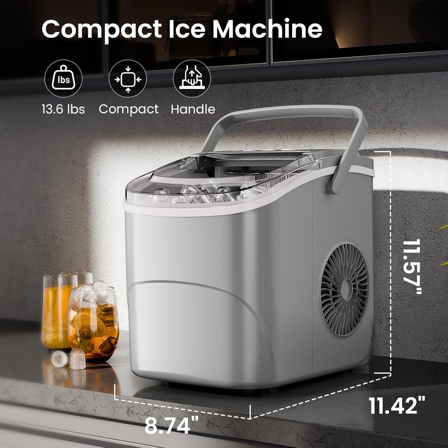 Countertop Ice Maker (3 Models Z5812B\Z5822G\58012RIM0)