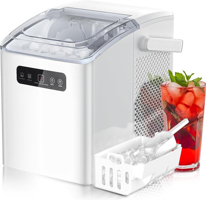 Countertop Ice Maker Portable for Home and Camping RV Z3424-BLACK