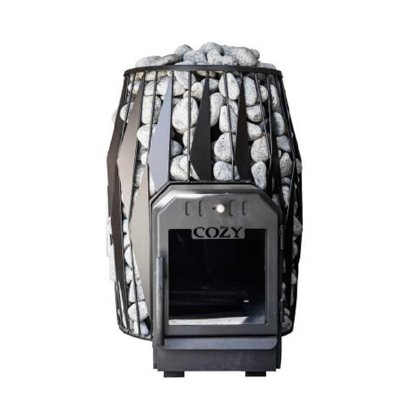 Cozy Heat OG Thru-Wall Sauna Stove With Sauna Stones