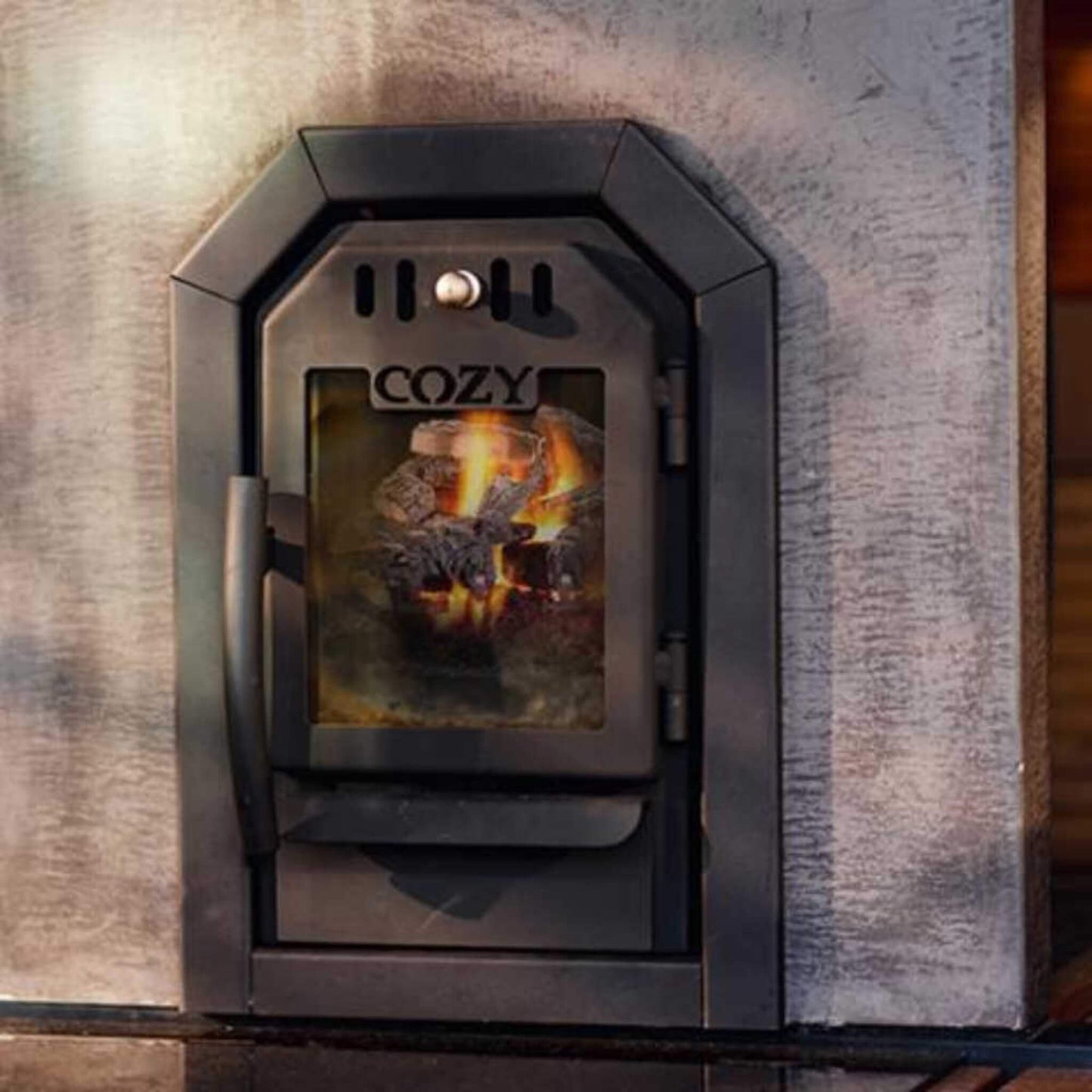 Cozy Heat OG Thru-Wall Sauna Stove With Sauna Stones