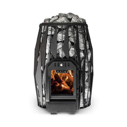 Cozy Heat OG Wood-Burning Sauna Stove With Sauna Stones