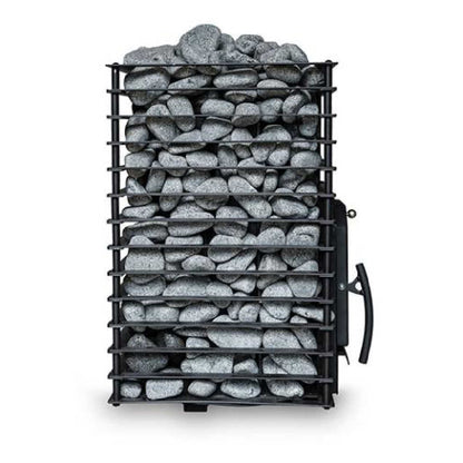 Cozy Heat Quattro Wood-Fired Sauna Stove With Sauna Stones