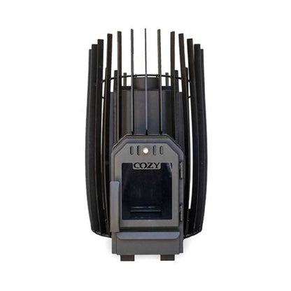 Cozy Heat SW Thru-Wall Wood Burning Sauna Stove With Sauna Stones