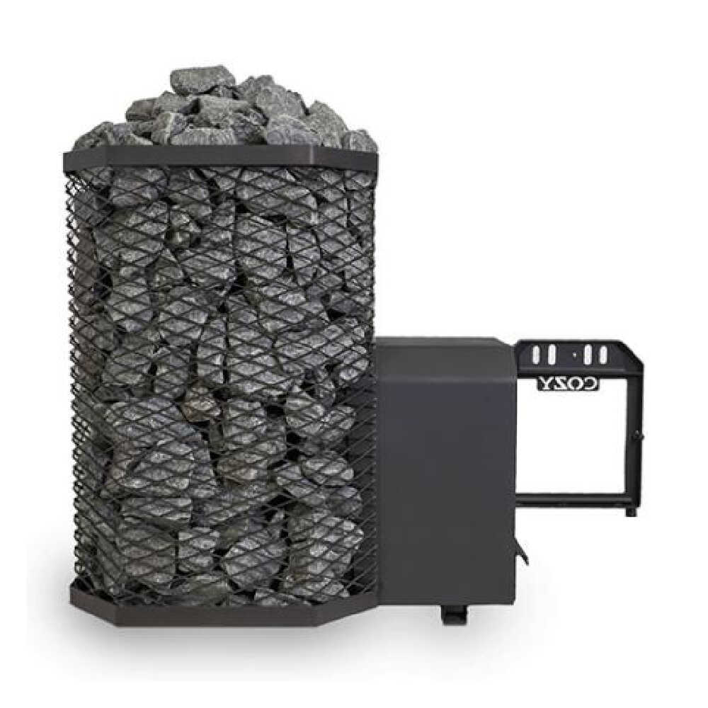 Cozy Heat Thru-Wall Wood Fired Sauna Heater Stove