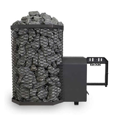 Cozy Heat Thru-Wall Wood Fired Sauna Heater Stove