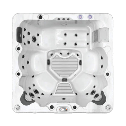 CSC Kansas 6-Person 240V Luxury 46-Jet Spa With Glacier Filtration