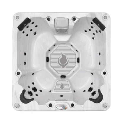 CSC Louisiana 7-Person 240V Luxury 46-Jet Spa With Cascading Waterfall