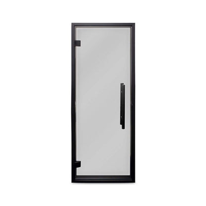 Prosaunas 24" x 73" Black Alder Prehung Tinted Glass Sauna Door