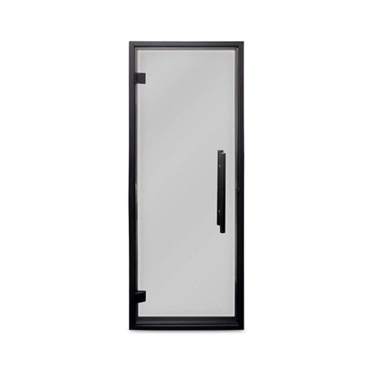 Prosaunas 24" x 73" Black Alder Prehung Tinted Glass Sauna Door