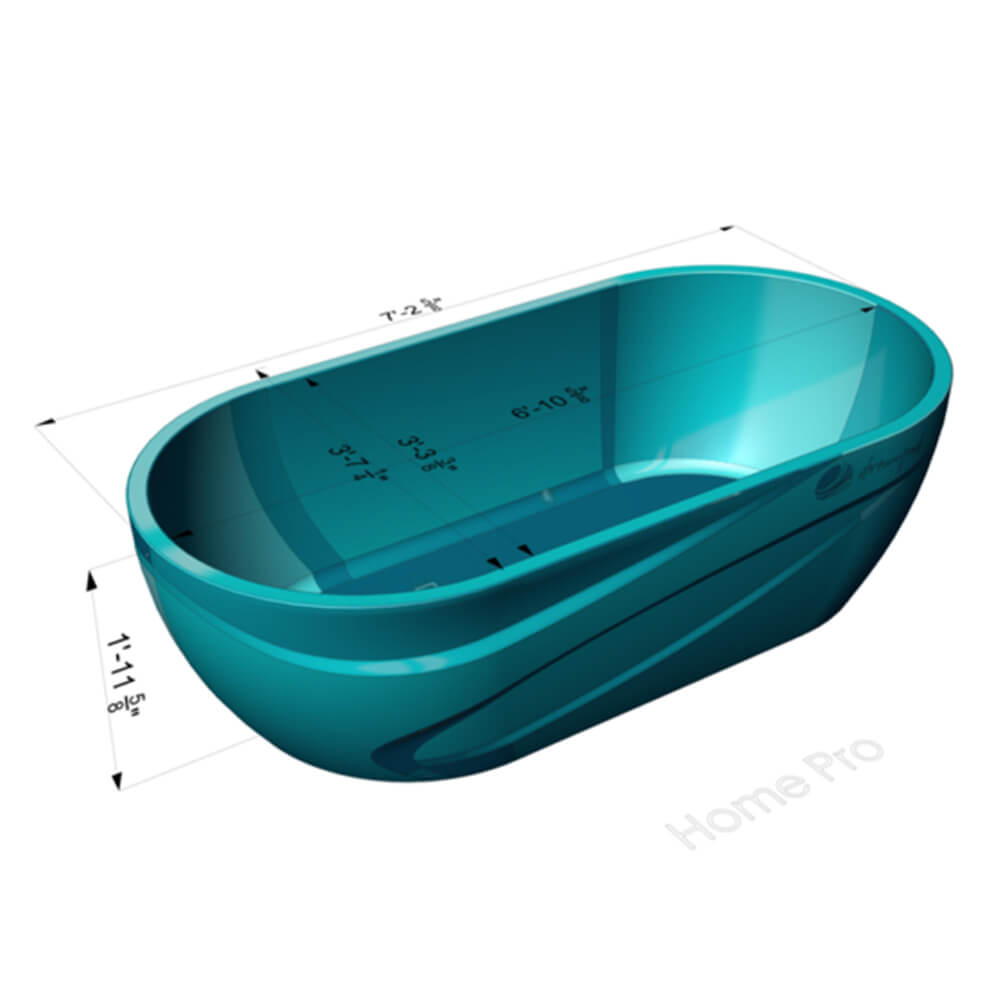 Dreampod Home Float Pro Premium Fiberglass Floatation Tank