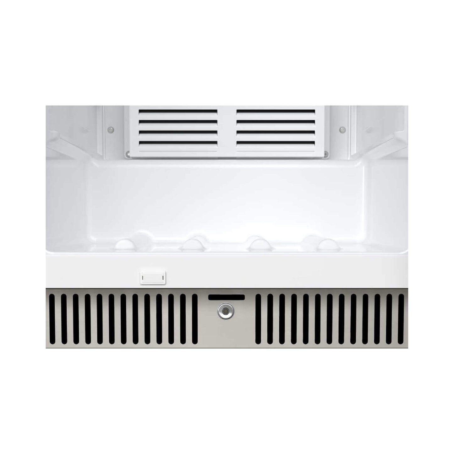 Edgestar 10.1 Cubic Feet Commercial Beverage Merchandiser With Temperature Alarm Reversible Door 22"