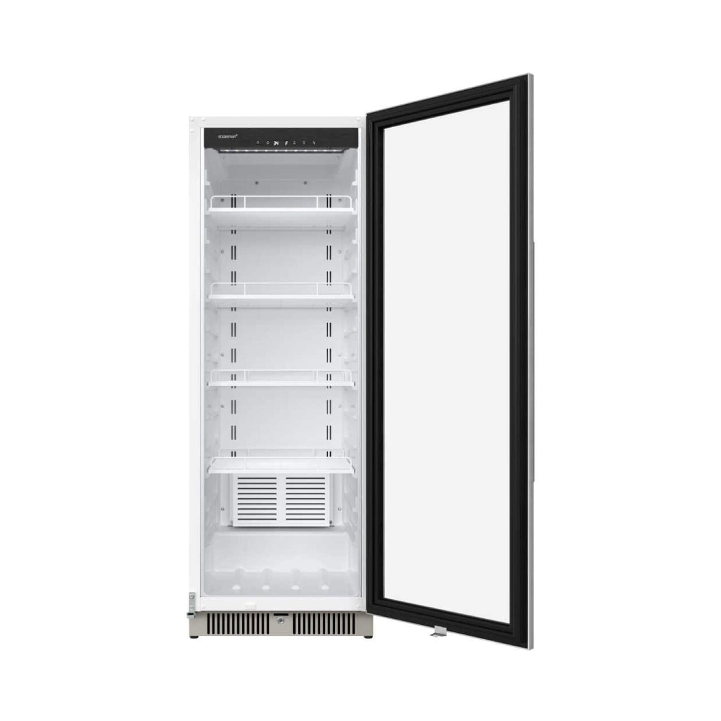 Edgestar 10.1 Cubic Feet Commercial Beverage Merchandiser With Temperature Alarm Reversible Door 22"