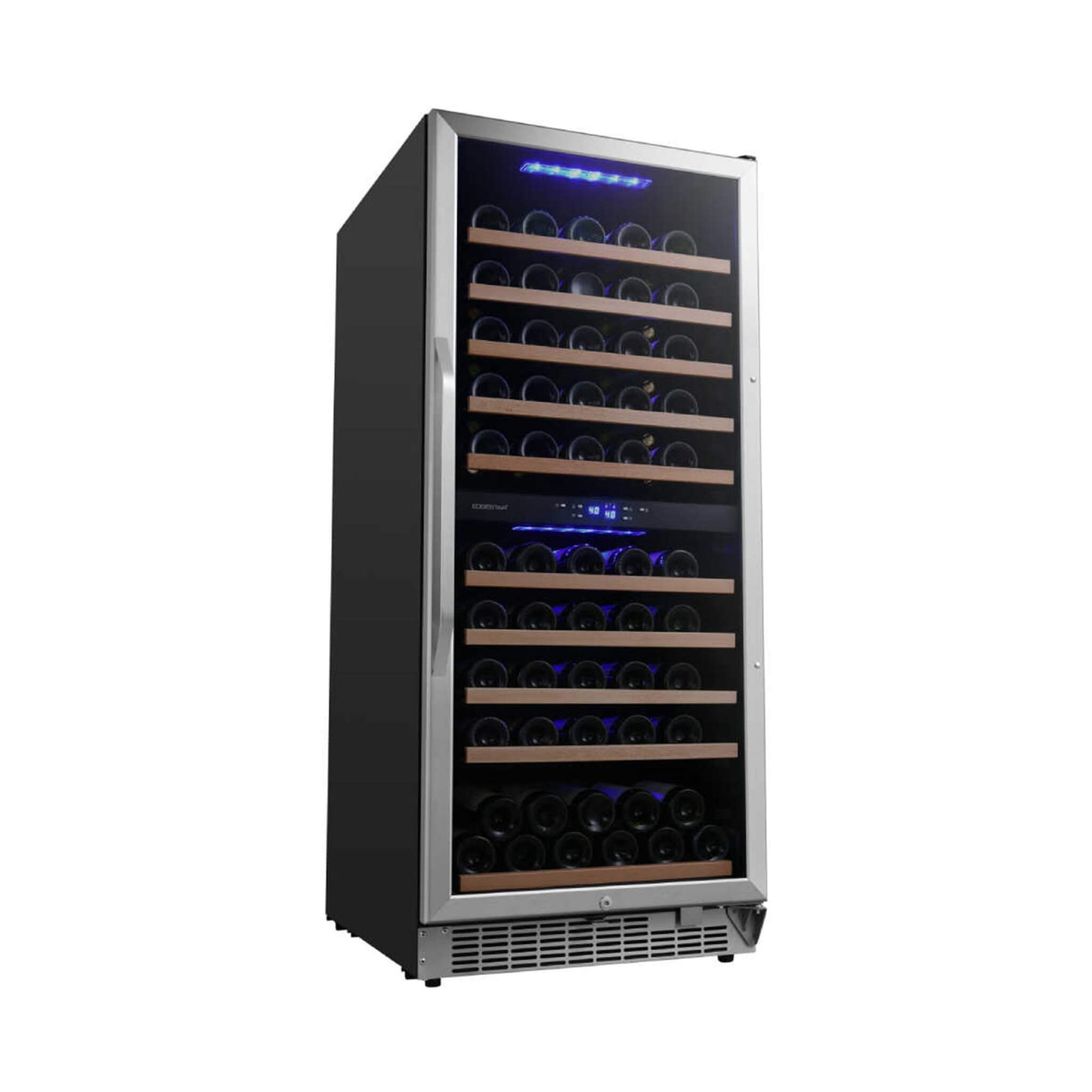 Edgestar Premium 101 Bottle Capacity Built In Dual Zone Wine Cooler 24"