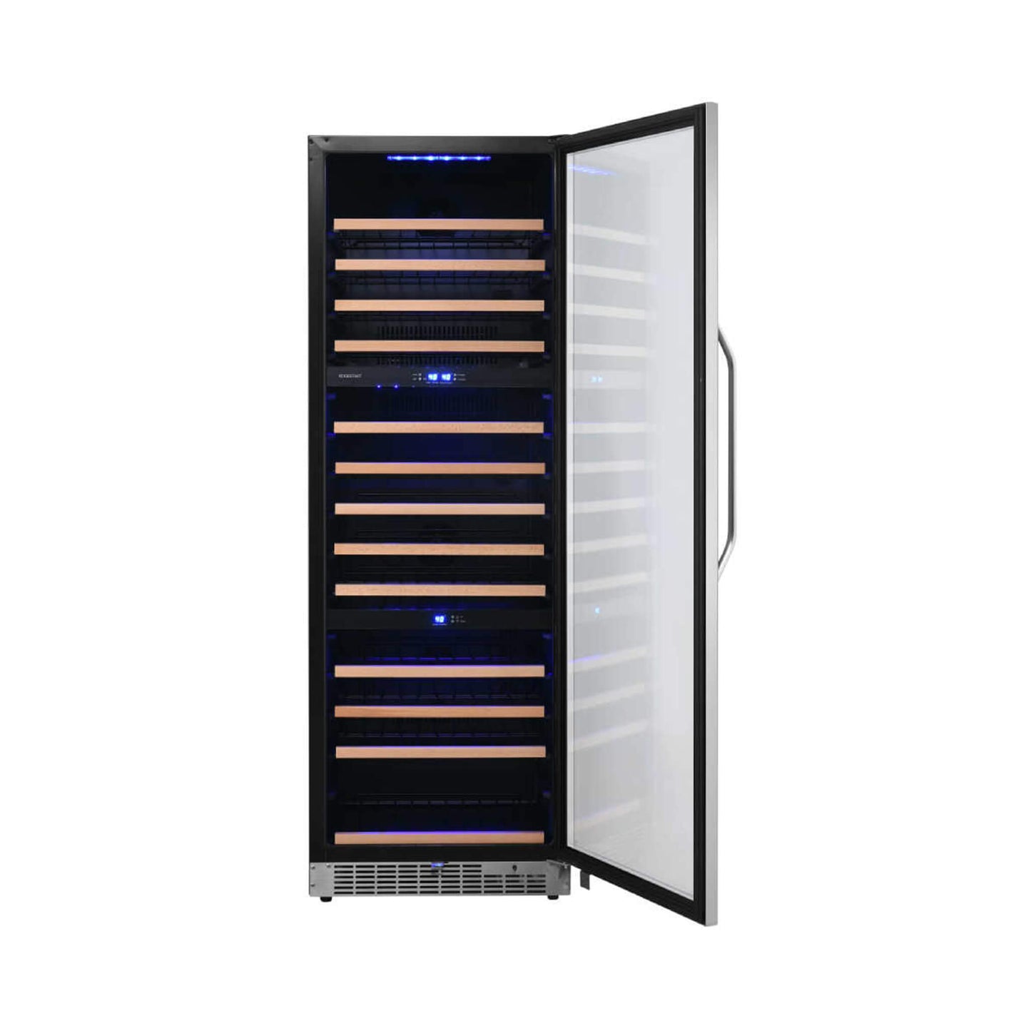 Edgestar 24" Wide 131 Bottle Capacity Built-In Triple Zone Wine Cooler