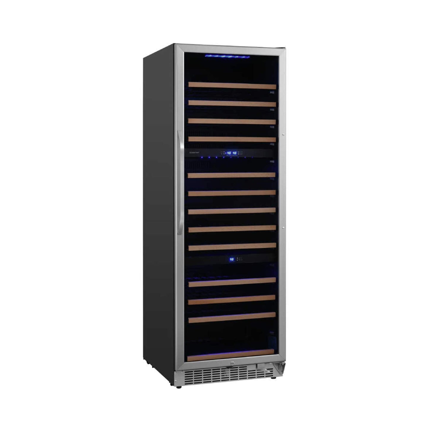 Edgestar 24" Wide 131 Bottle Capacity Built-In Triple Zone Wine Cooler