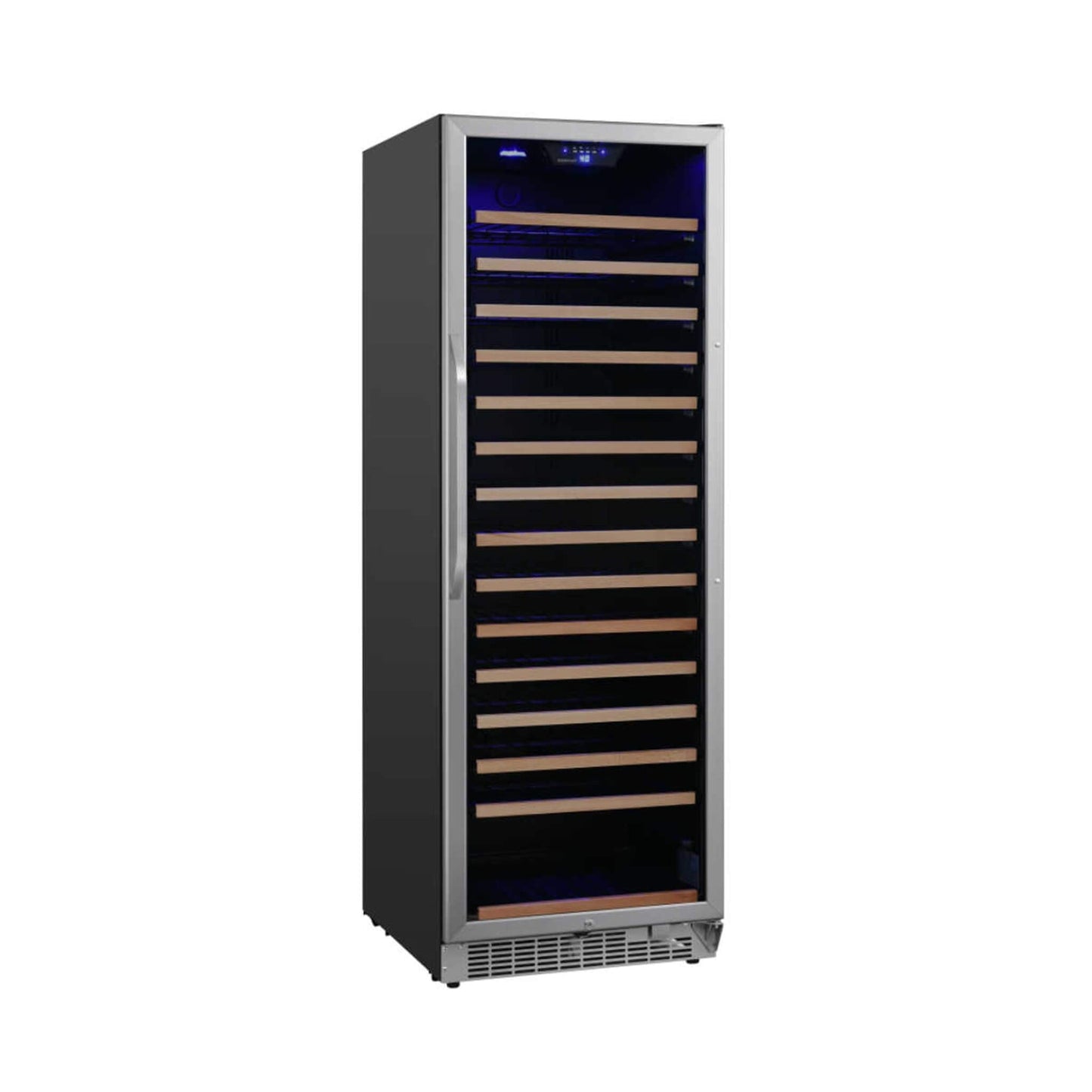 Edgestar 24" Wide 151 Bottle Capacity Freestanding Single Zone Wine Cooler With Even Cooling Technology