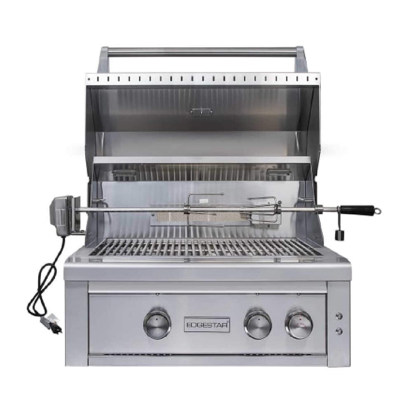 Edgestar 60K BTU 30-Inch Built-In Grill Kit with Insulated Jacket and Double Access Doors