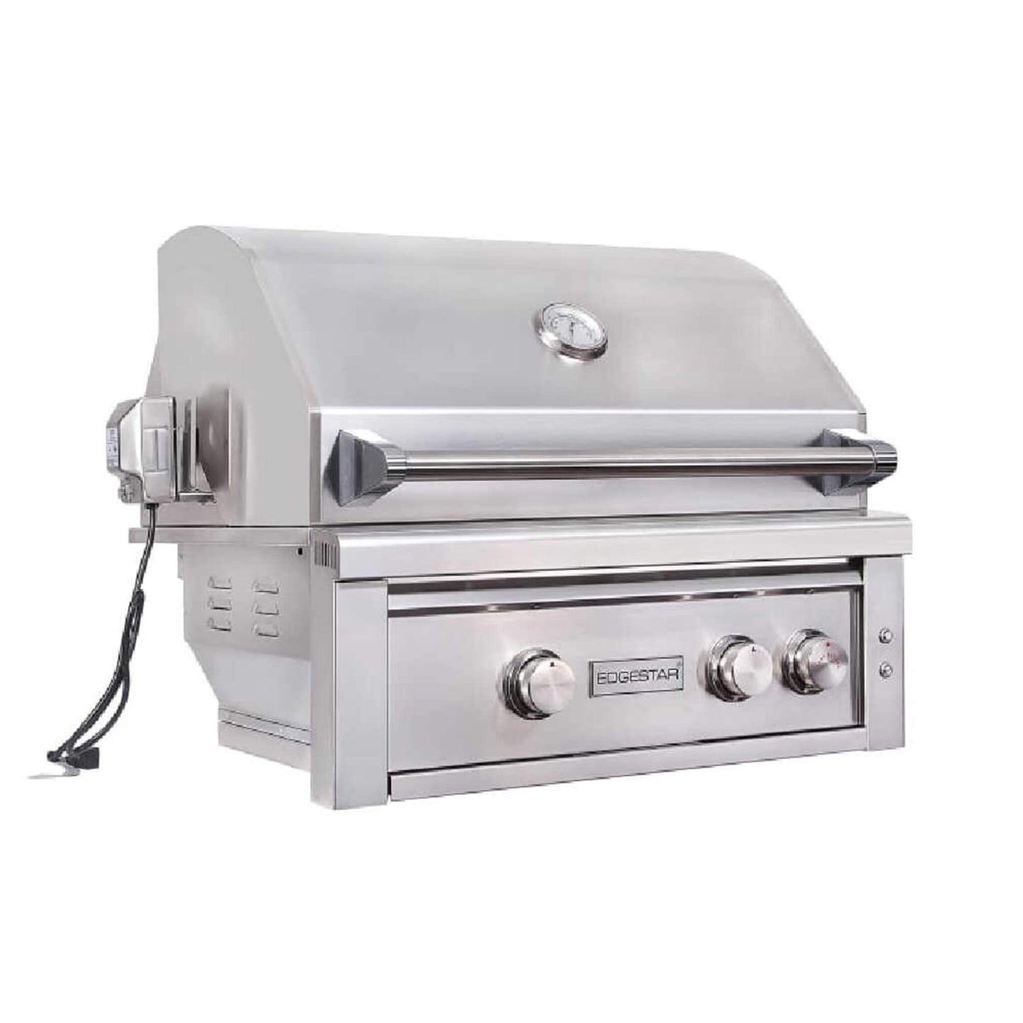 Edgestar 60K BTU 30-Inch Built-In Grill Kit with Insulated Jacket and Double Access Doors
