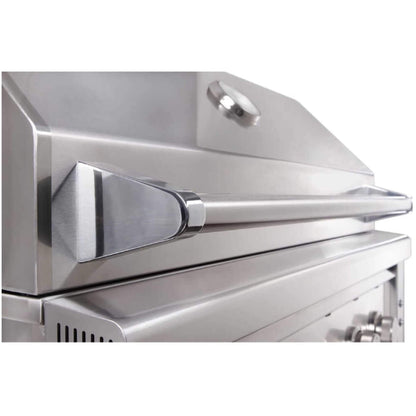 Edgestar 60K BTU 30-Inch Outdoor Built-In Grill with Rotisserie and LED Lighting
