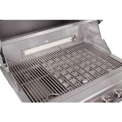 Edgestar 60K BTU 30-Inch Freestanding LED Lighting Grill and Cart with Rotisserie